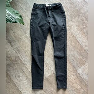 KanCan Black coated Skinny Jeans Sleek Stretchy Fit